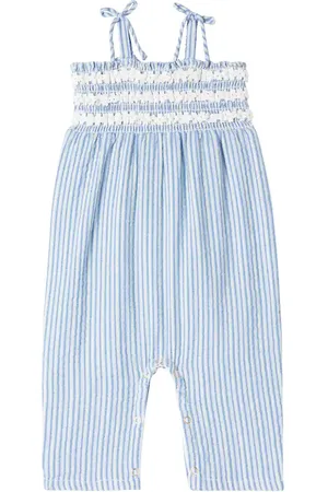 Louise Misha Bébé – Combi-pantalon Morli rayée en coton