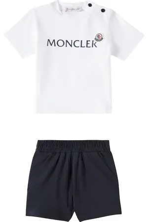 Moncler Bébé – Set t-shirt et short en coton mélangé