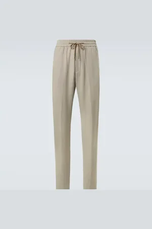 Giorgio Armani Pantalon droit à taille haute
