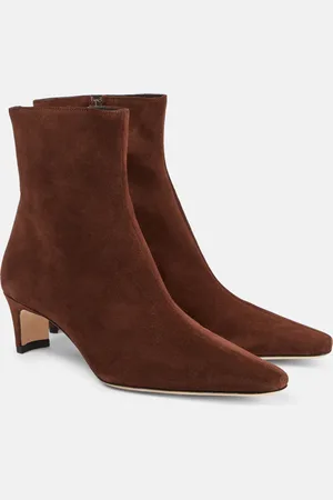 Staud Bottines Wally 55 en daim