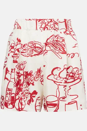 ASCENO Short Zurich imprimé en soie