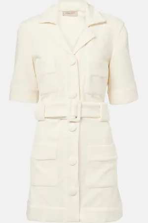 Adriana Degreas Robe en coton mélangé