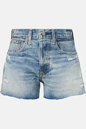Ralph Lauren Short en jean à taille haute