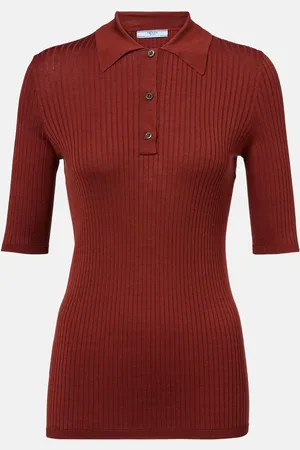 Prada Polo en coton mélangé