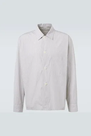 LEMAIRE Chemise Pyjama rayée en coton
