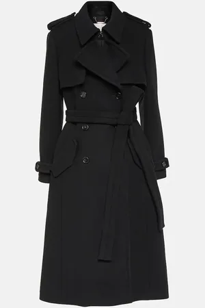 Chloé Chloé Trench-coat en laine mélangée