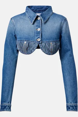 Jean Paul Gaultier Veste raccourcie en jean