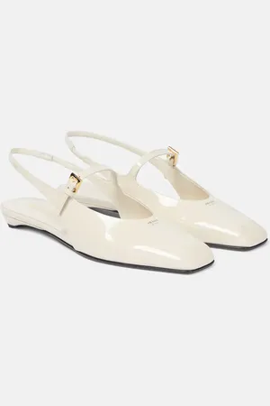Prada Ballerines slingback en cuir verni