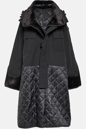 JUNYA WATANABE Manteau matelassé à shearling synthétique