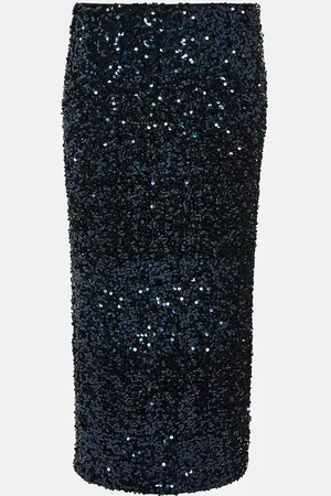 Dorothee Schumacher Jupe midi Shimmering Attraction à sequins