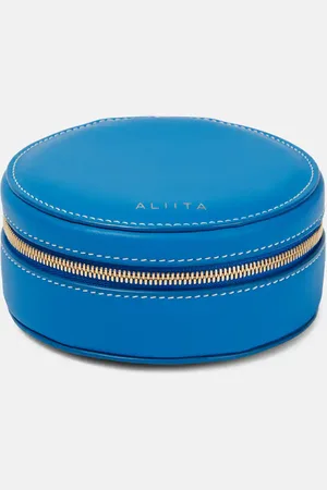 Aliita Pochette à bijoux en cuir à logo