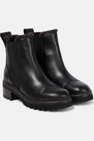 See by Chloé See By Chloé Bottines Chelsea Mallory en cuir
