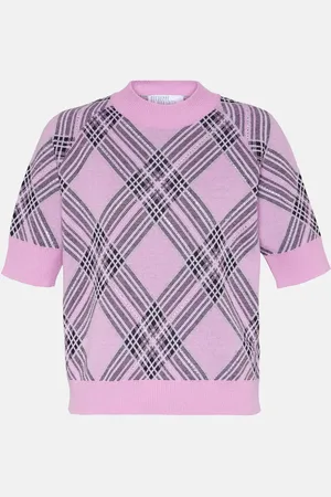 GIUSEPPE DI MORABITO Top en laine à carreaux