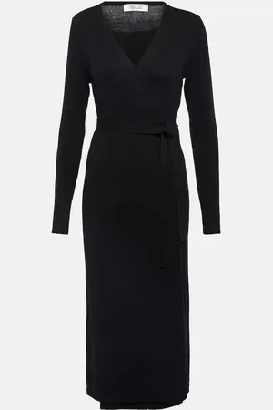 Diane von Furstenberg Robe portefeuille Astrid en laine et cachemire