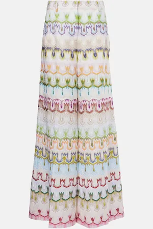 Missoni Pantalon ample à taille basse