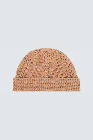 VALENTINO GARAVANI Bonnet VGold en lin et coton