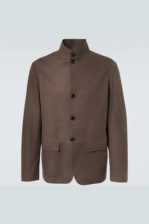 Ermenegildo Zegna Veste Il Conte en cuir