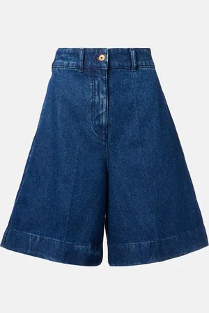 Patou Short en jean à taille haute