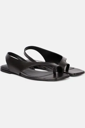 Totême Tongs en cuir