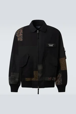Comme des Garçons Comme des Garçons Homme Veste en satin de coton mélangé