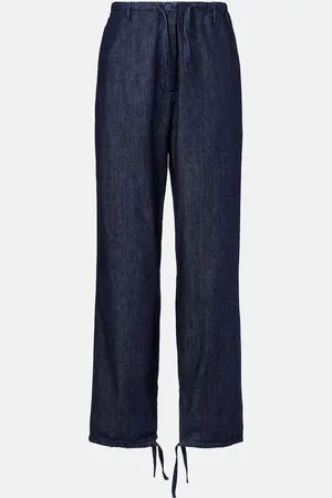 DRIES VAN NOTEN Pantalon droit en denim
