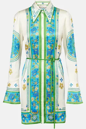 ALÉMAIS Alémais Robe chemise Vivianna imprimée