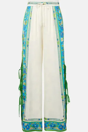 ALÉMAIS Alémais Pantalon ample Vivianna imprimé