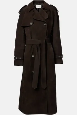 MAGDA BUTRYM Trench-coat en daim