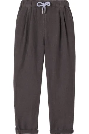 Brunello Cucinelli Pantalon fuselé en lin
