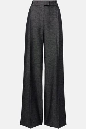 Altuzarra Pantalon ample Jess en coton et soie