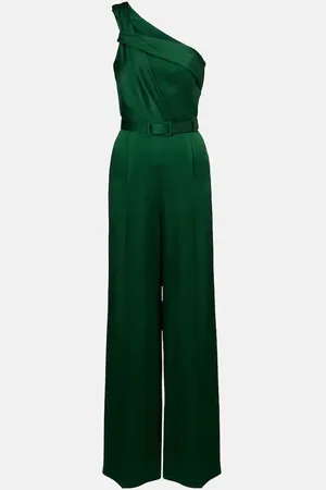 Max Mara Combinaison Gioire asymétrique en satin