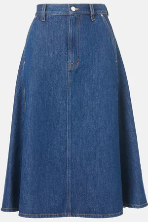 Gucci Jupe midi en jean