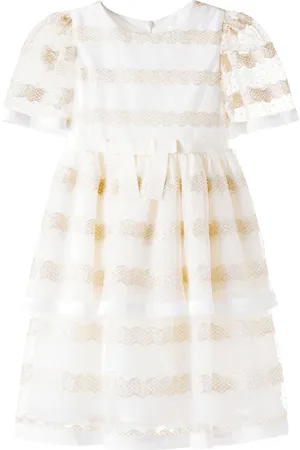 PATACHOU Robe brodée en tulle