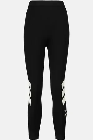 Perfect Moment Legging de ski Cable Underwear en laine mélangée