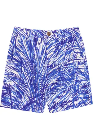Loro Piana Short Loris imprimé en lin