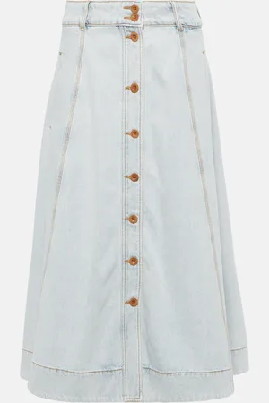ZIMMERMANN Jupe midi August en jean
