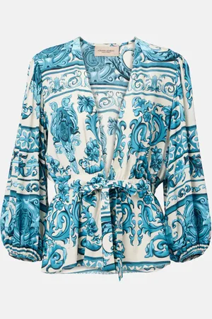 Adriana Degreas Blouse imprimée