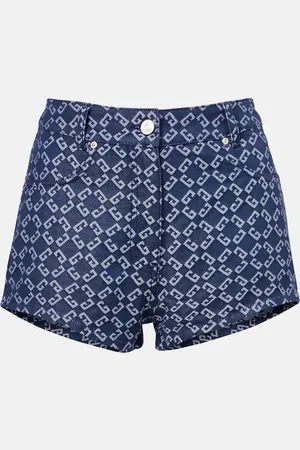 Givenchy Short 4G Monogram 72 en jean