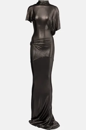 Rick Owens Robe longue asymétrique Lilith