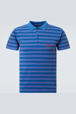 Balenciaga Polo Laurel Classic rayé en coton