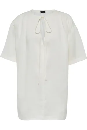 Joseph Blouse à lavallière en ramie
