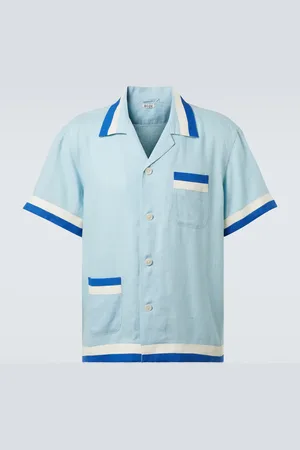 BODE Chemise Seedling Stripe en lin