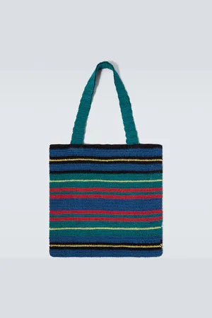 BODE Cabas Riverbank rayé en crochet
