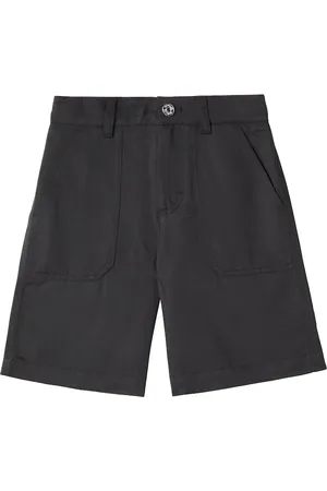 Moncler Short en coton et lin