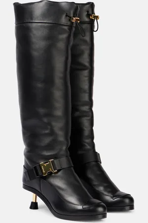 SACAI Bottes en cuir