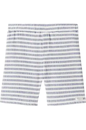 Donsje Short rayé en coton mélangé