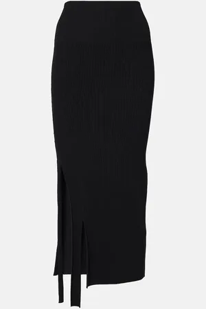 Victoria Beckham Jupe midi en satin