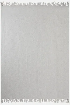 Loro Piana Couverture en jacquard de cachemire à logo