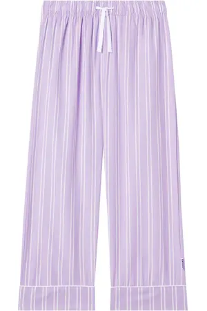 Molo Pantalon ample Alfrida rayé en coton