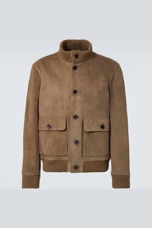Frame Veste bomber en daim